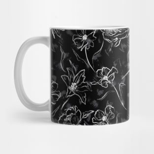 Painterly Flowers Mug